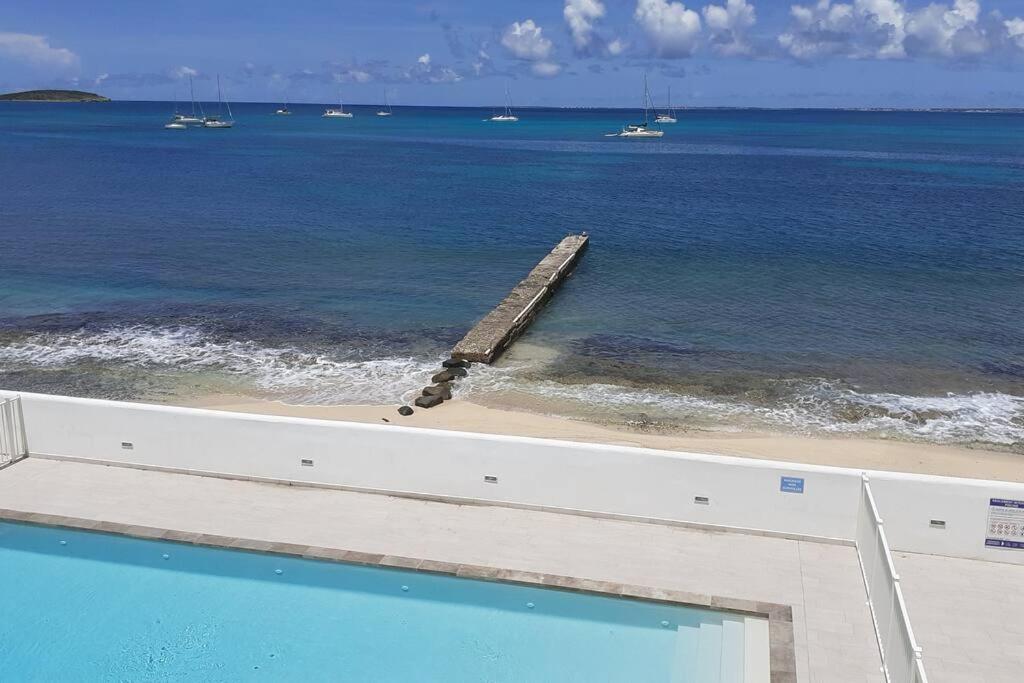Superbe Studio Dolce Vita Vue Mer Plage Piscine Маріго Екстер'єр фото